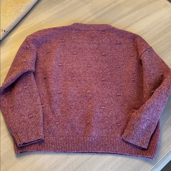 Newbury Kustom Plum Knit Sweater - Picture 7 of 7